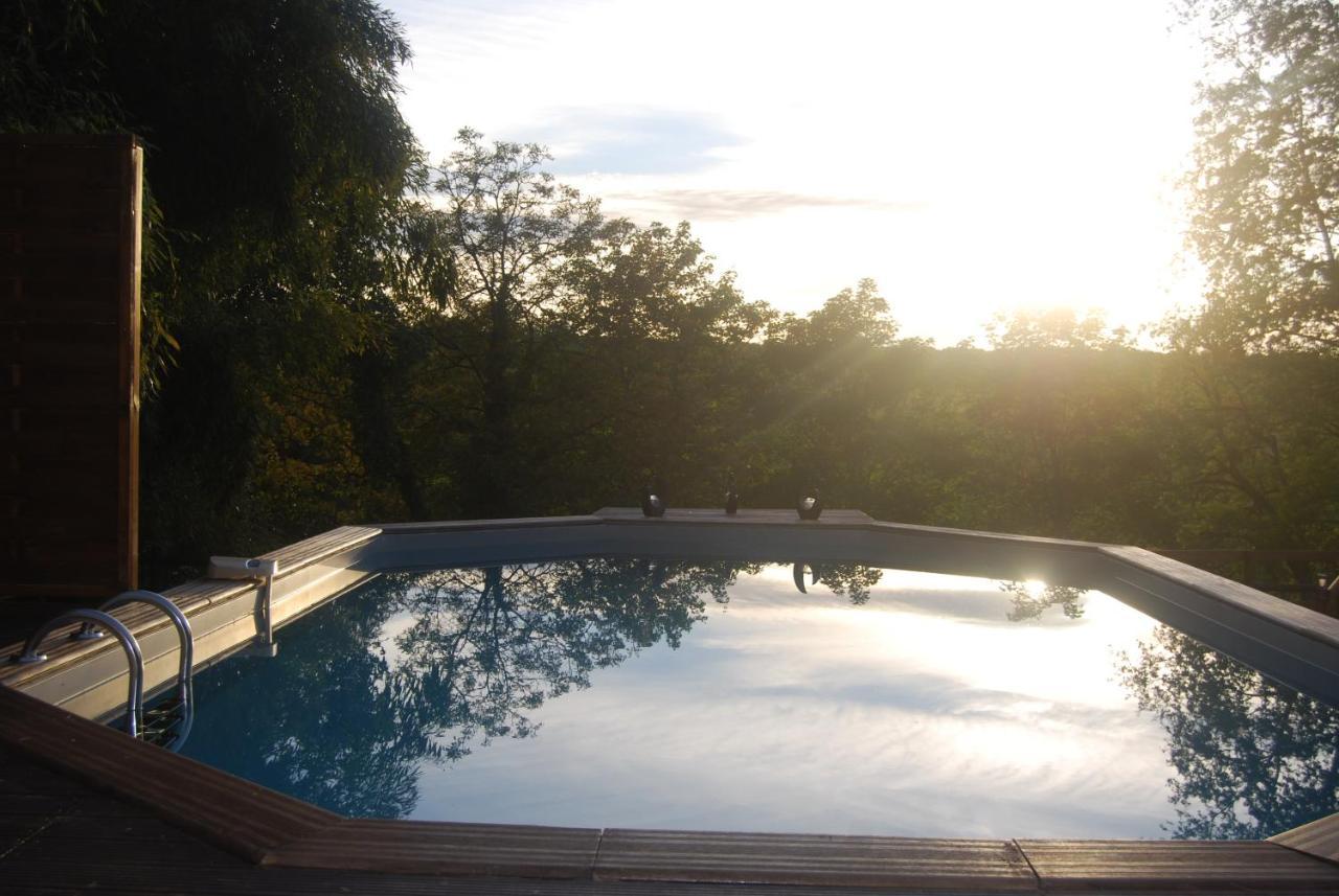 Bed and Breakfast Au Son De L Angelus Moncrabeau Exterior foto
